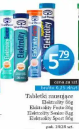 Specjał Tabletki musujące Elektrolyty Vital Power oferta