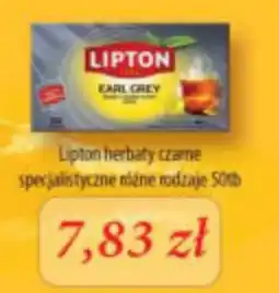 Specjał Lipton herbaty czarne oferta