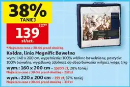 Auchan Kołdra, linia Magnific Bawełna oferta