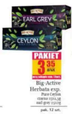 Specjał Big-Active Herbata exp. Pure Ceylon oferta