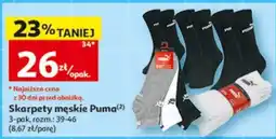 Auchan Skarpety męskie Puma oferta