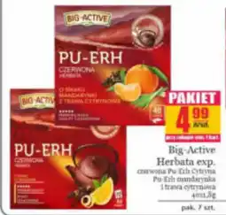 Specjał Big-Active Herbata exp. czerwona Pu-Erh Cytryna oferta