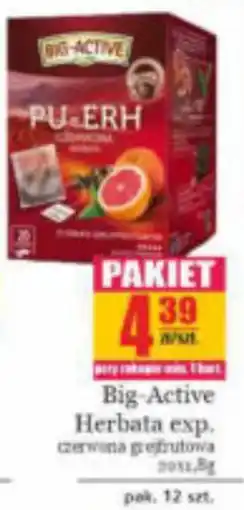 Specjał Big-Active Herbata exp. czerwona grejfruitowa oferta