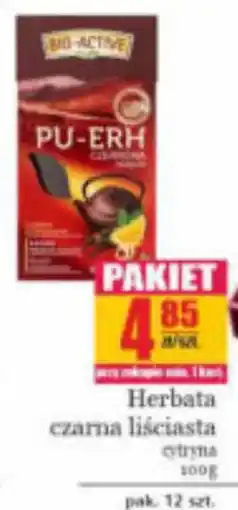 Specjał Herbata czarna liściasta cytryna oferta