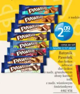 Specjał Batonik Pawelek duo kokos advocat duo kokos oferta