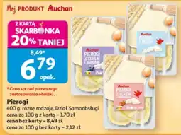 Auchan Pierogi z serem oferta