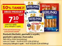 Auchan Parówki Berlinki oferta