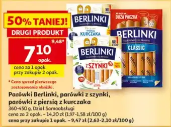 Parówki Berlinki