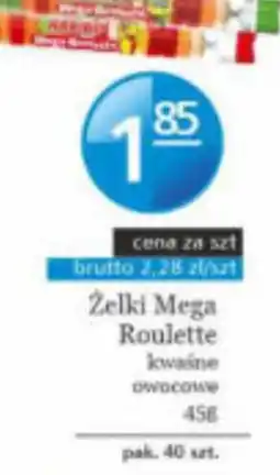 Specjał Żelki Mega Roulette kwasne owocowe oferta