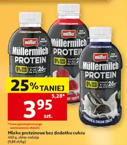 Auchan Mleko proteinowe Müller oferta