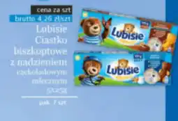 Specjał Lubisie Ciastko biszkoptowe z nadzieniem czekoladowym mlecznym oferta