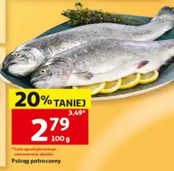 Auchan Pstrąg patroszony oferta