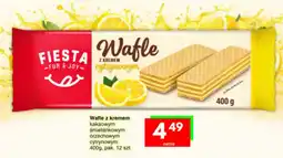 Specjał Wafle Fiesta z kremem cytrynowym oferta
