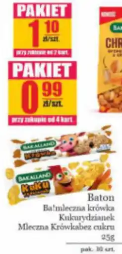 Specjał Bakalland Baton oferta