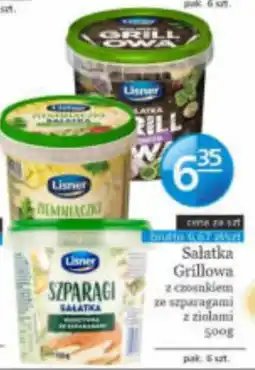 Specjał Lisner Salatka Grillowa z czosnkiem ze szparagami z ziołami oferta