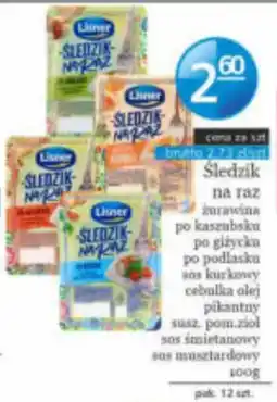 Specjał Liner Śledzik na raz oferta