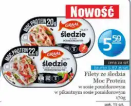 Specjał Graal Filety ze śledzia Moc Protein oferta