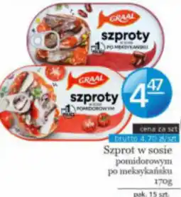 Specjał Szprot w sosie pomidorowym po meksykańsku oferta
