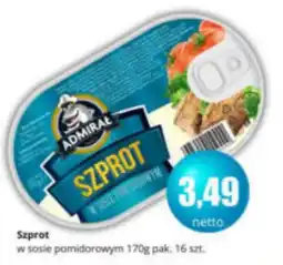 Specjał Szprot w sosie pomidorowym oferta