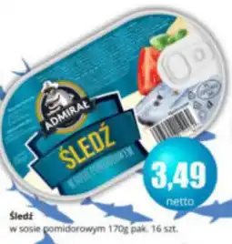 Specjał Śledź w sosie pomidorowym oferta