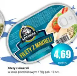 Specjał Filety z makreli w sosie pomidorowym oferta