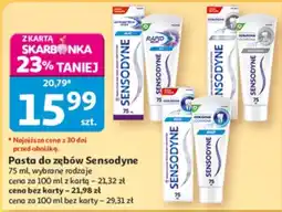 Auchan Pasta do zębów Sensodyne oferta