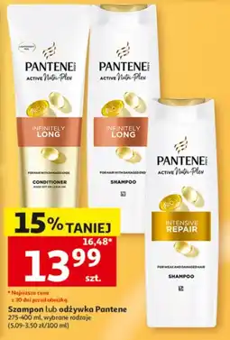 Auchan Szanpon lub odżywka Pantene oferta