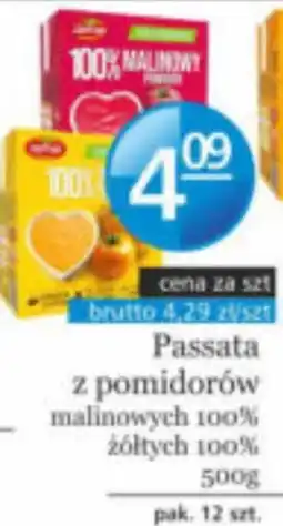 Specjał Passata z pomidorów malinowych 100% żółtych 100% oferta