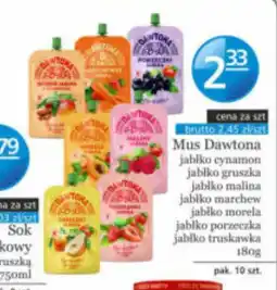 Specjał Mus Dawtona oferta