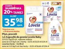Auchan Płyn, proszek lub kapsułki do prania Lovela Baby oferta