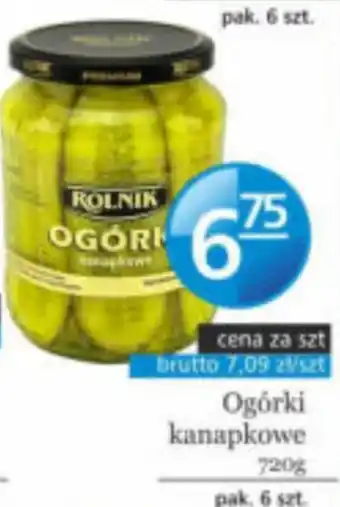 Ogórki kanapkowe