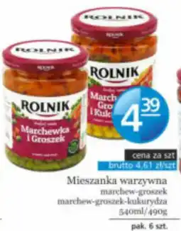 Specjał Rolnik Mieszanka warzywna marchew-groszek oferta