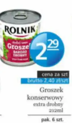 Specjał Groszek konserwowy extra drobny oferta