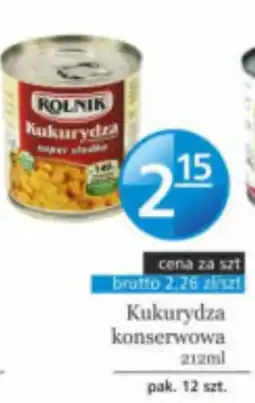 Specjał Kukurydza konserwowa oferta