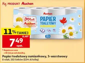 Papier toaletowy rumiankowy