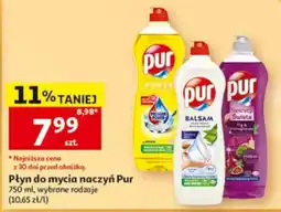 Auchan Płyn do mycia naczyń Pur oferta