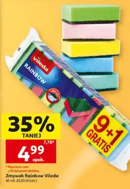 Auchan Zmywak Rainbow Vileda oferta