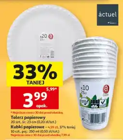 Auchan Talerz papierowy oferta