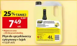 Auchan Płyn do spryskiwaczy cytrynowy + lejek oferta