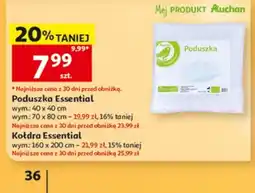 Auchan Poduszka Essential oferta