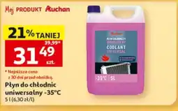Auchan Płyn do chłodnic uniwersalny -35°C oferta