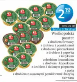Specjał Wielkopolski pasztet oferta