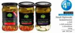 Specjał Smak Ogóreczki konserwowe oferta