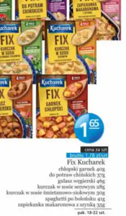 Specjał Fix Kucharek oferta