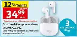 Auchan Słuchawki bezprzewodowe QILIVE Q.1242 oferta