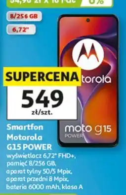Auchan Smartfon Motorola G15 POWER oferta