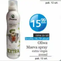 Specjał Oliwa Maeva spray extra virgin oferta