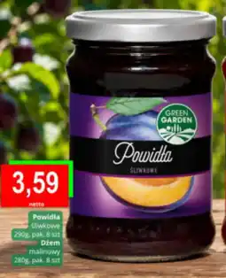 Specjał Powidła Śliwkowe Green Garden oferta