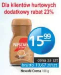 Specjał Nescafé Crema oferta