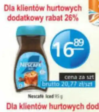 Specjał Nescafé Iced oferta